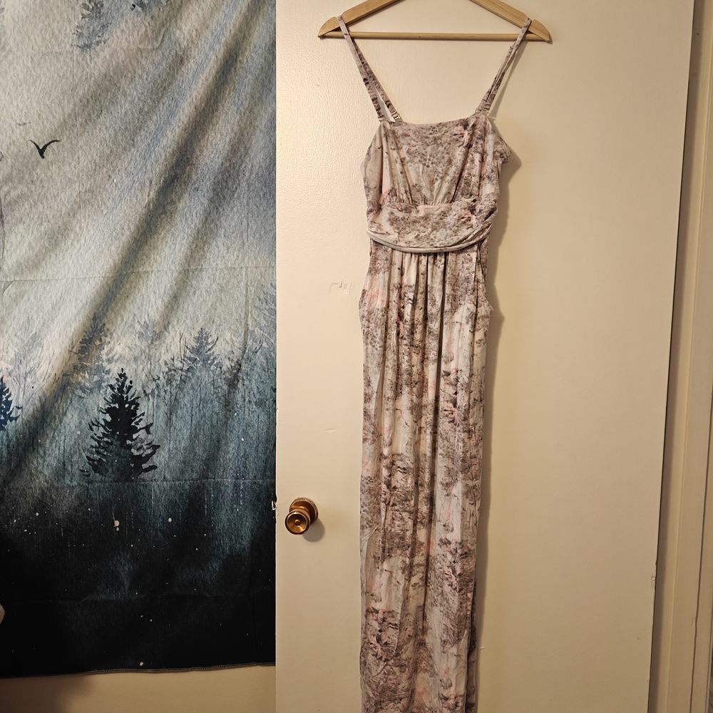 Elegant Floral Maxi Dress